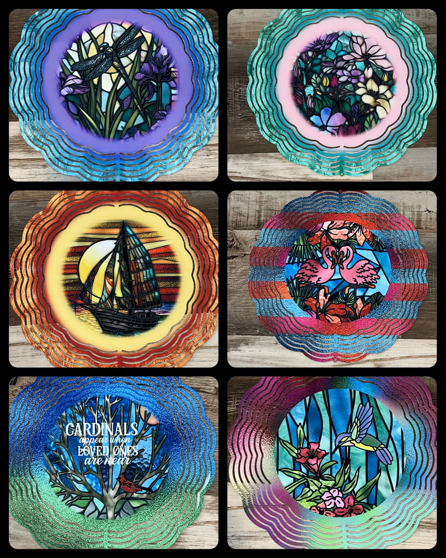 10-Inch 3D Wind Spinner | Sublimation | Volume Pricing | Ships from TN