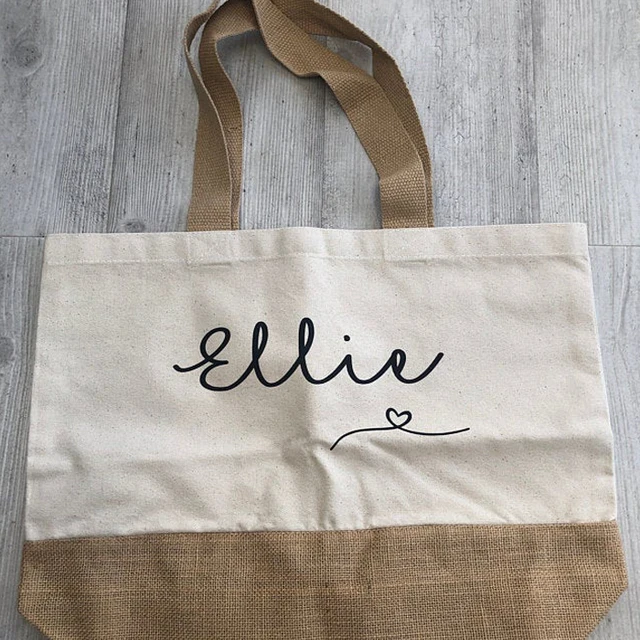 Canvas and Linen Tote Bag | Sublimation