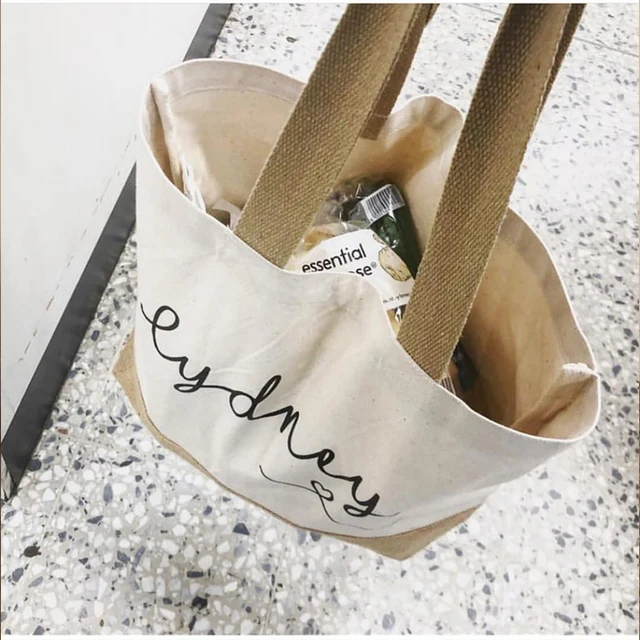 Canvas and Linen Tote Bag | Sublimation