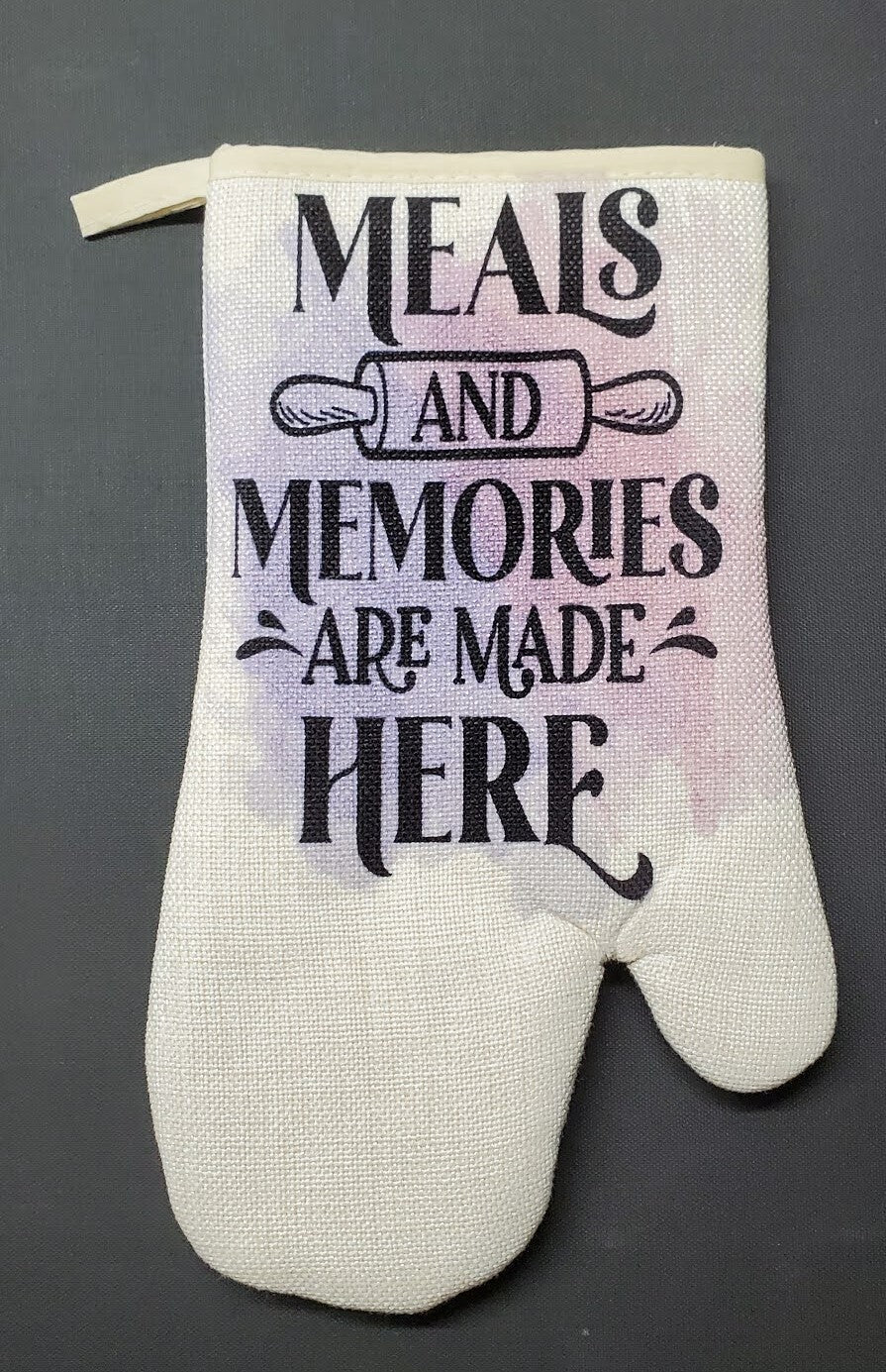 Oven Mitt | Double-Sided | Sublimation Linen
