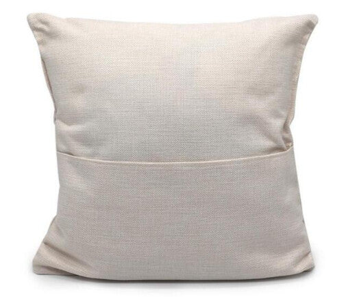 Pocket Pillow Case | Sublimation Linen
