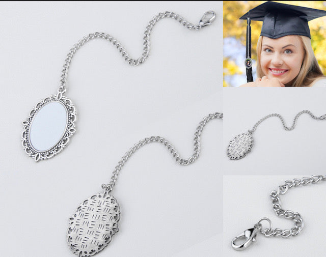 Tassel Charm Chain | Sublimation | Ships from TN | Volume Pricing